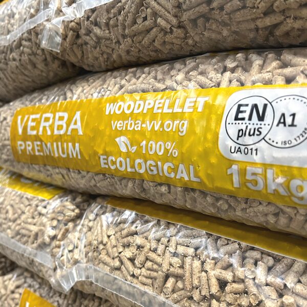 Verba Premium (lichte) houtpellets | ENplus A1 | 975 kg | Inclusief bezorging