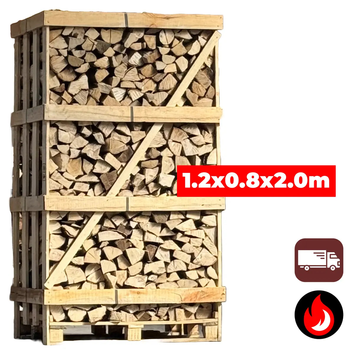 Grote Pallet Haagbeuk Haardhout