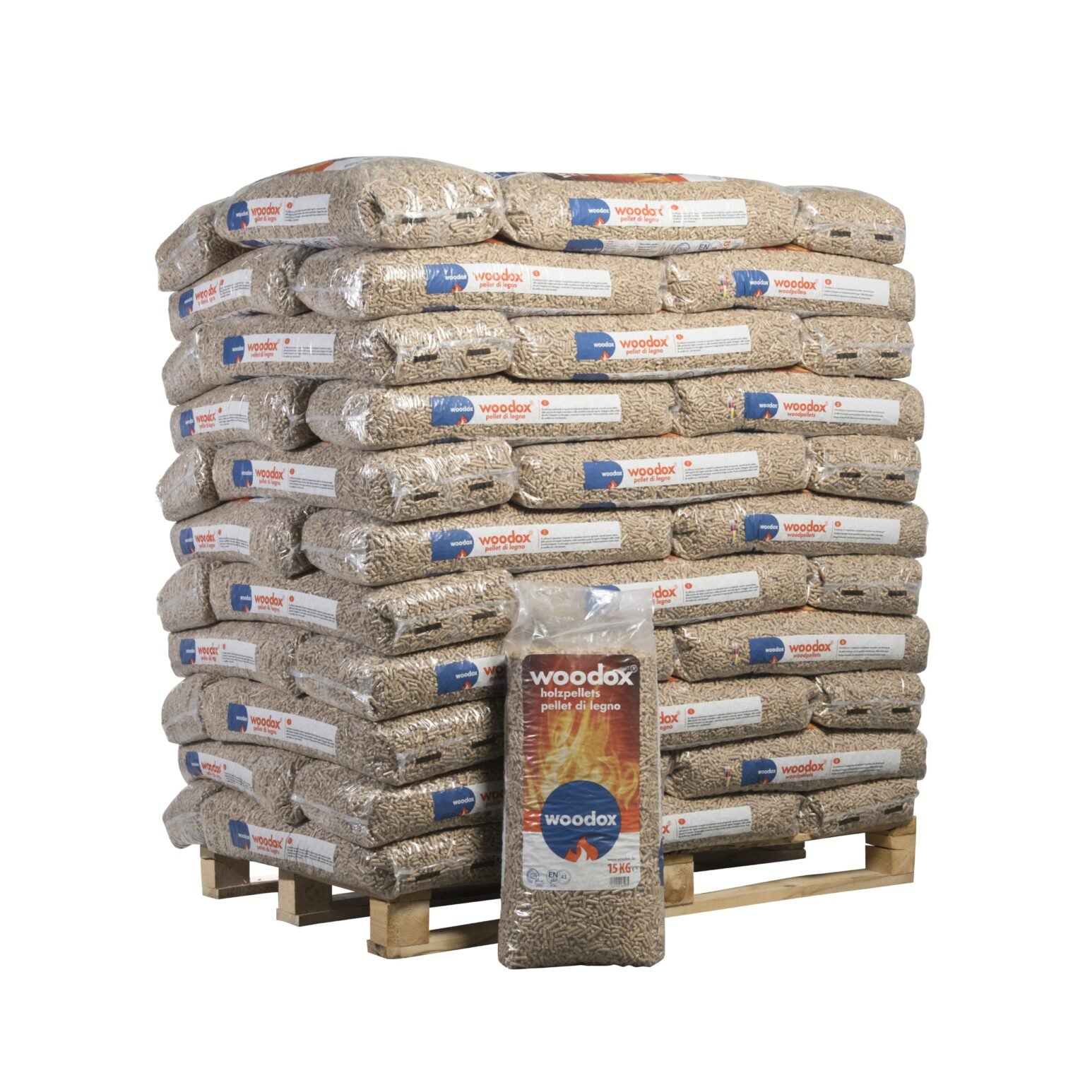 Woodox houtpellets 990kg