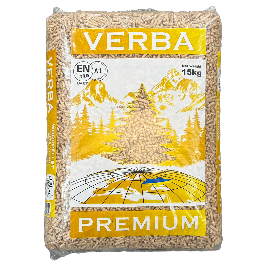 Verba Premium (lichte) houtpellets | ENplus A1 | 975 kg | Afhalen